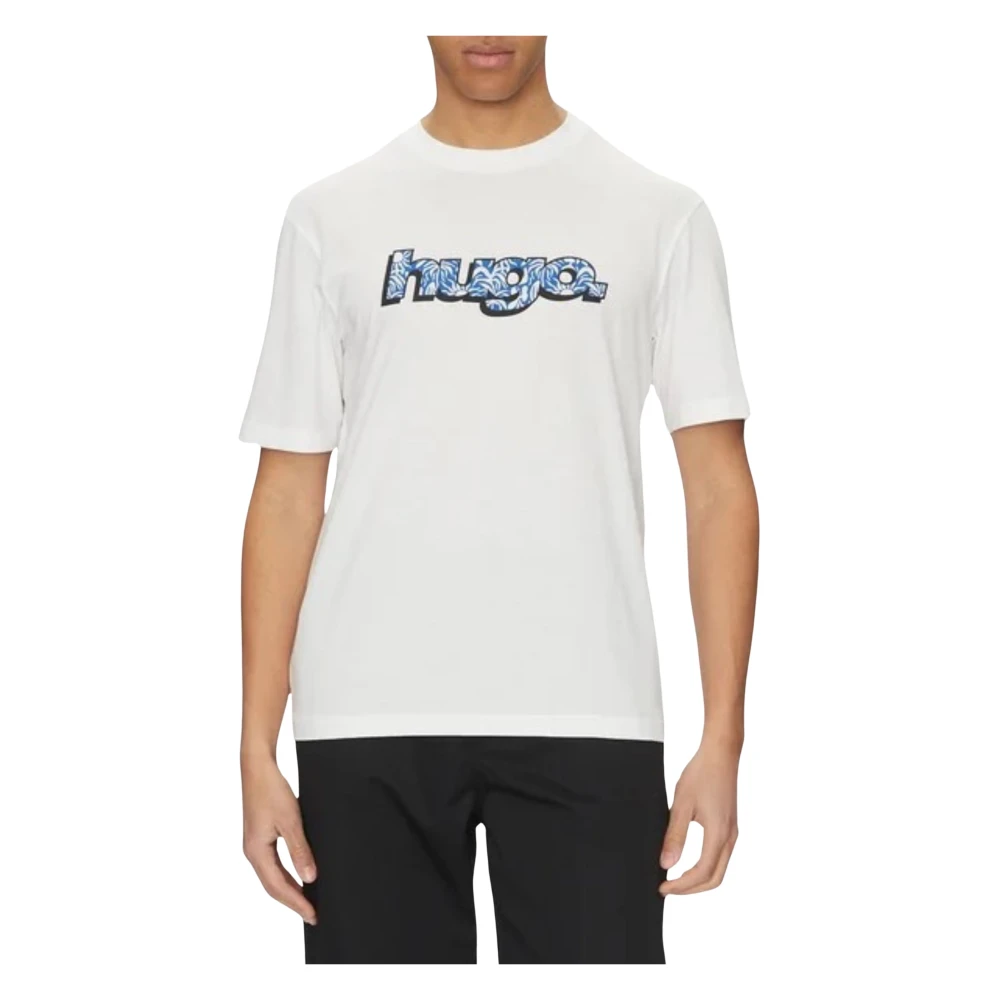 Hugo - Tops > T-Shirts - White - Hugo - Modalova