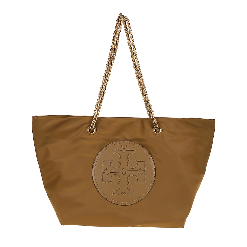TORY BURCH Bruine Shopper Tas Ella Beige Dames