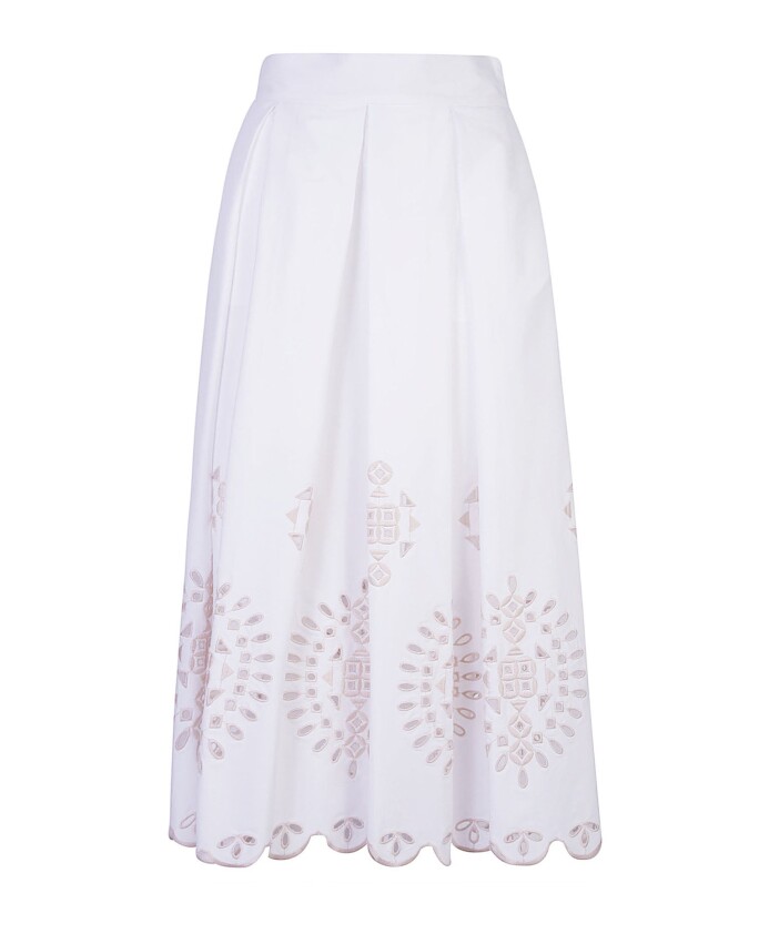 jupe-midi-en-coton-stretch-brode