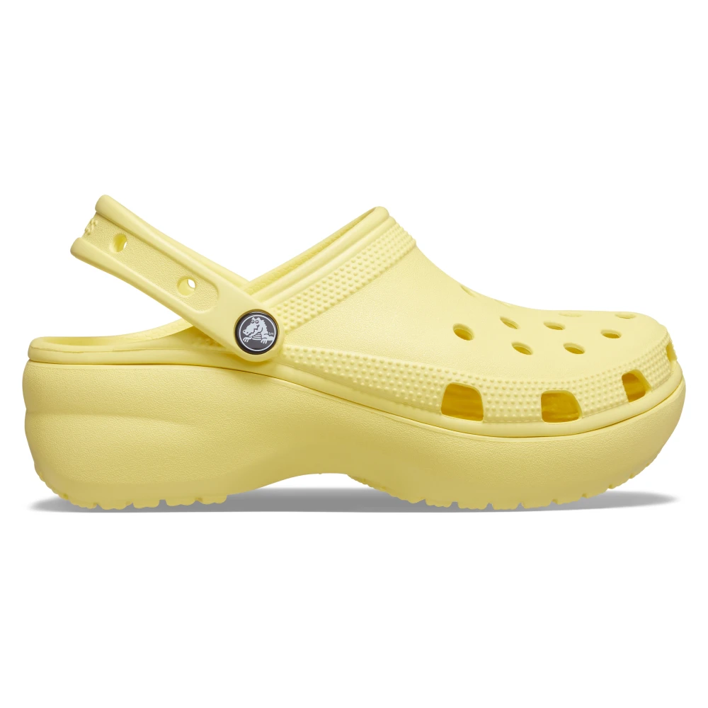 womens yellow crocs