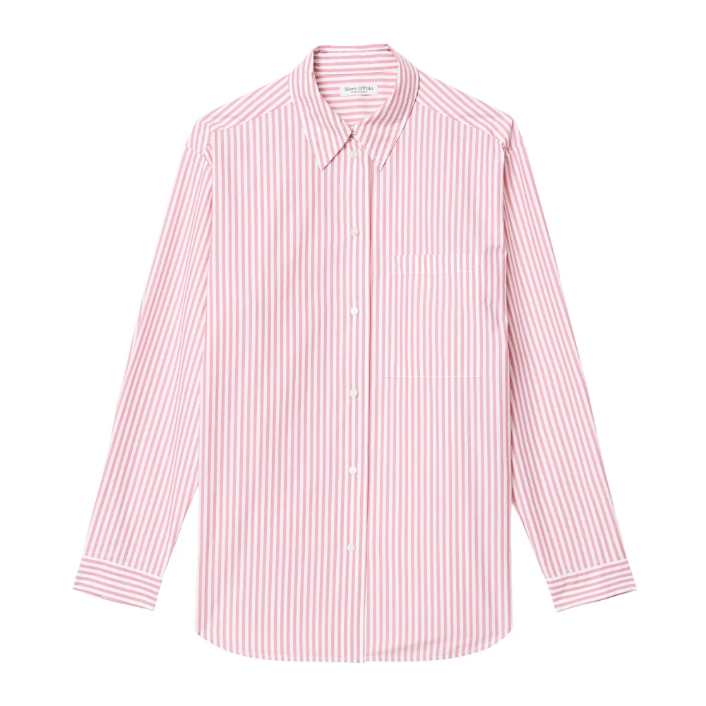 Marc O'Polo Gestreepte blouse Pink Dames