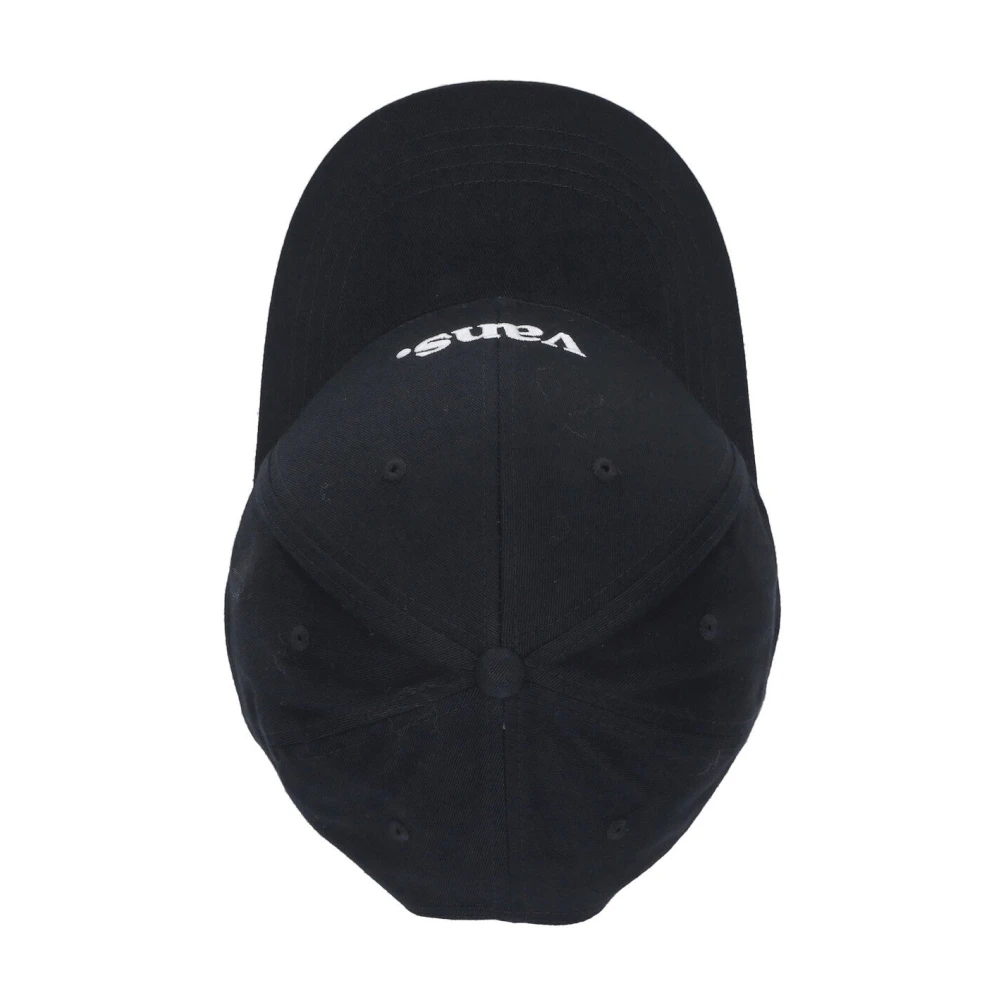 Vans Zwarte gebogen klep pet voor mannen Black Heren