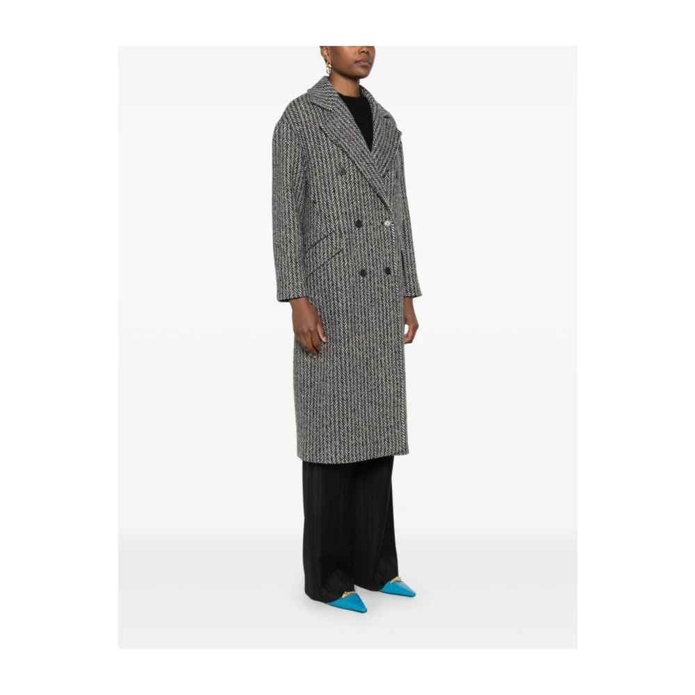 Twinset Stijlvolle Jassen voor Vrouwen Gray Dames