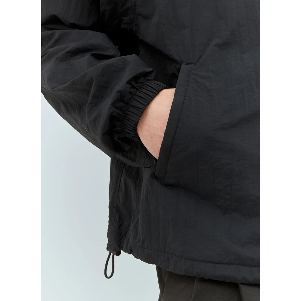 66 North Shell Weave Track Jacket Black Heren