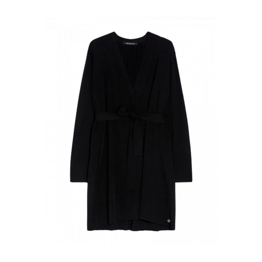 Pennyblack Plissé Wolmix Vest Black Dames