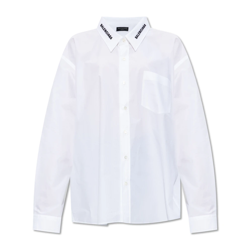 Balenciaga Oversized shirt White Dames