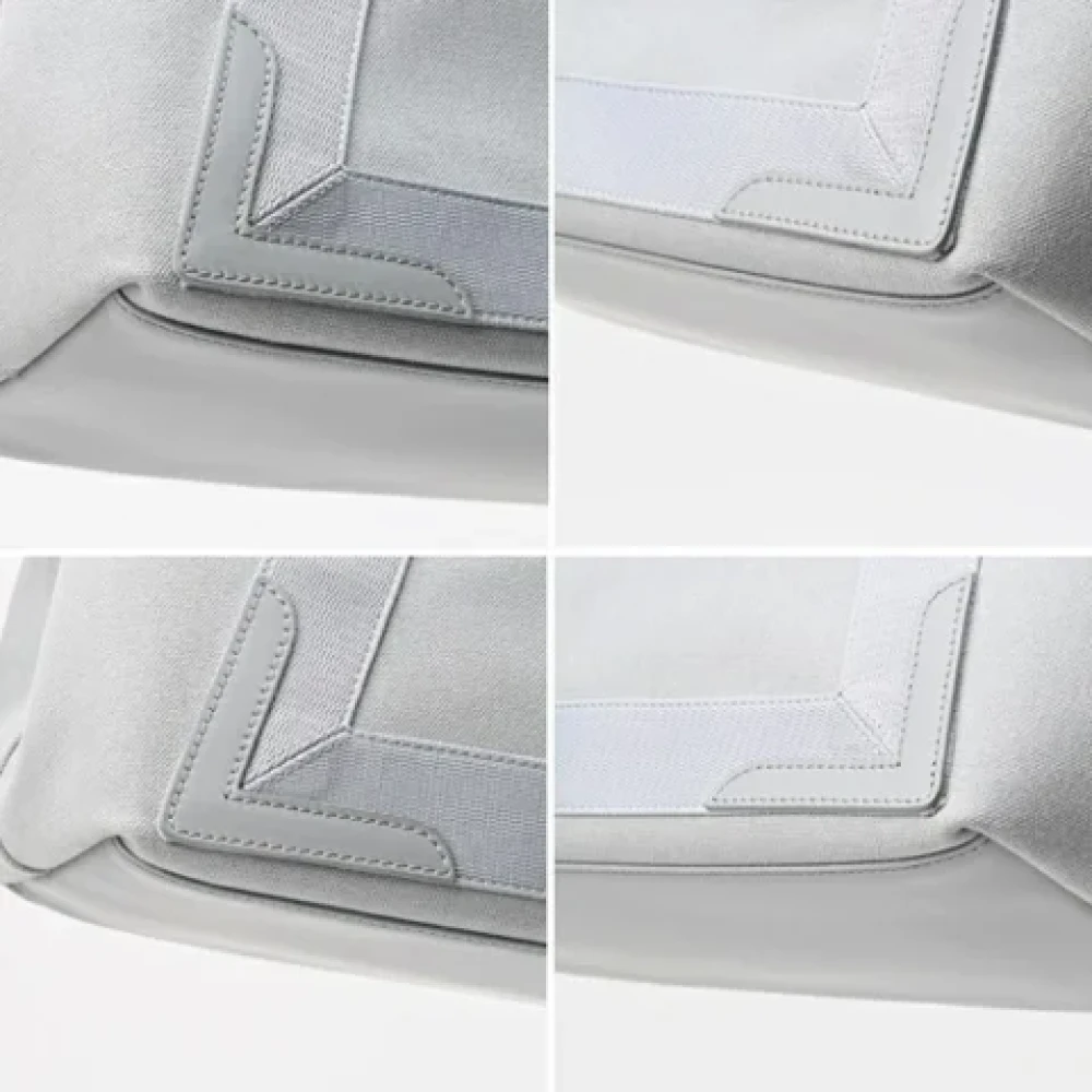 Balenciaga Vintage Pre-owned Canvas handbags Gray Dames