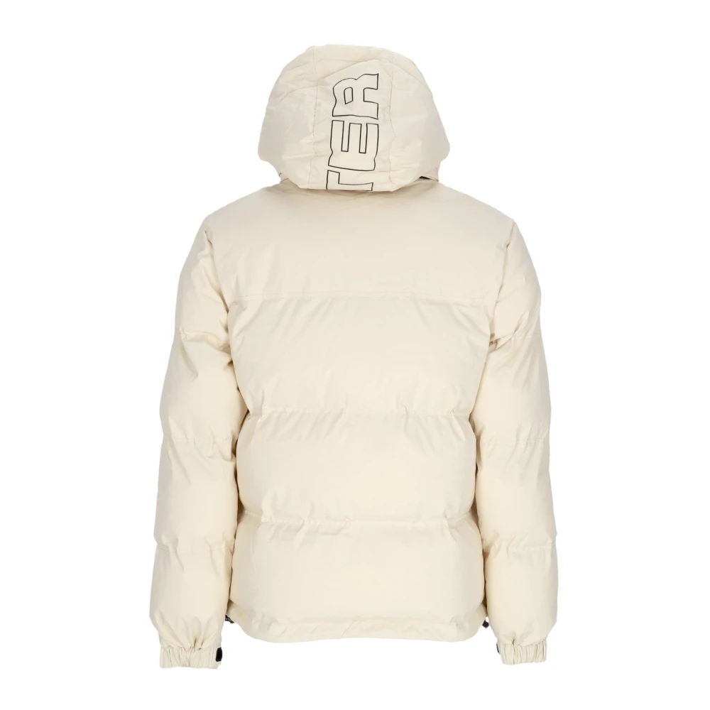 Iuter Witte Puff Donsjas Hoge Hals White Heren