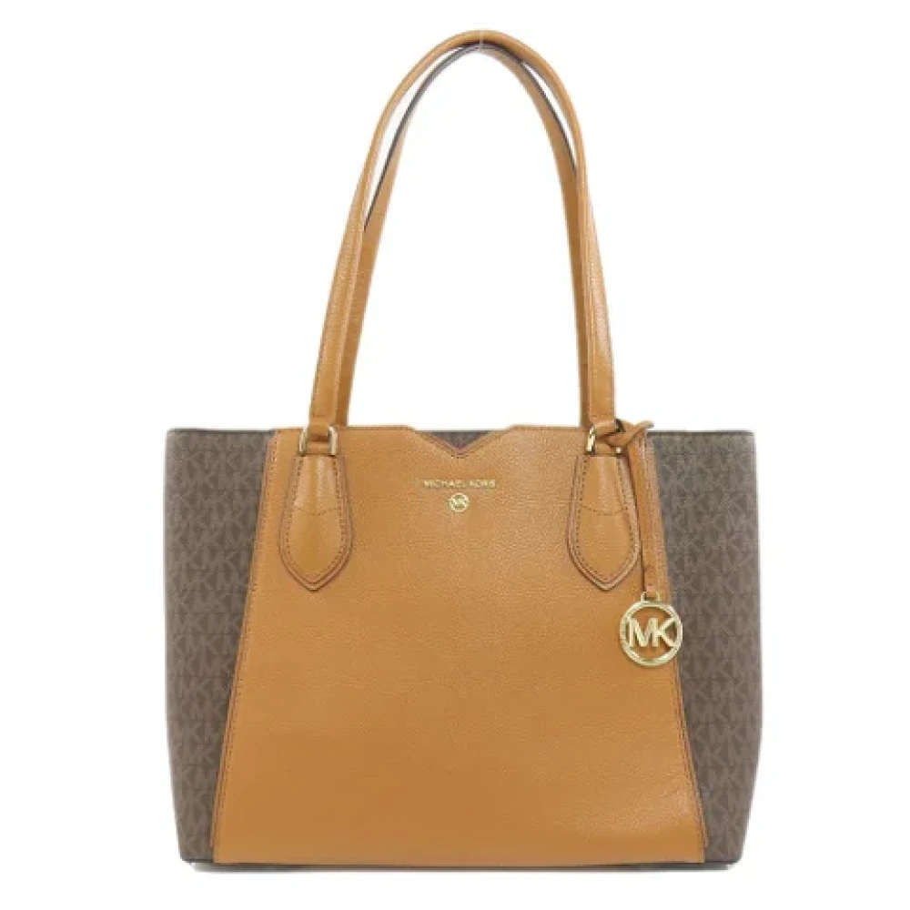 Michael Kors Pre-owned Fabric totes Brown Dames