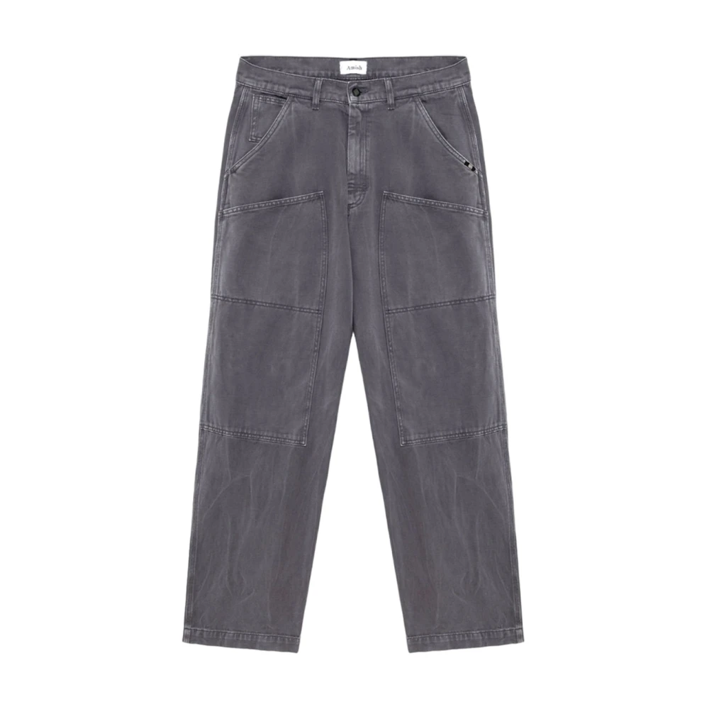 Amish Denim Jeans Gray Heren