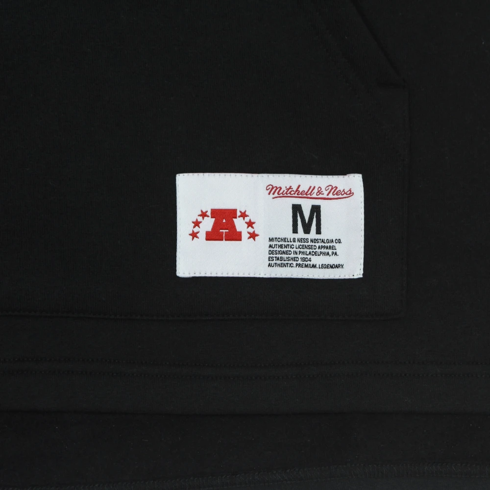 Mitchell & Ness Oakland Raiders Zwarte Fleece Hoodie Black Heren