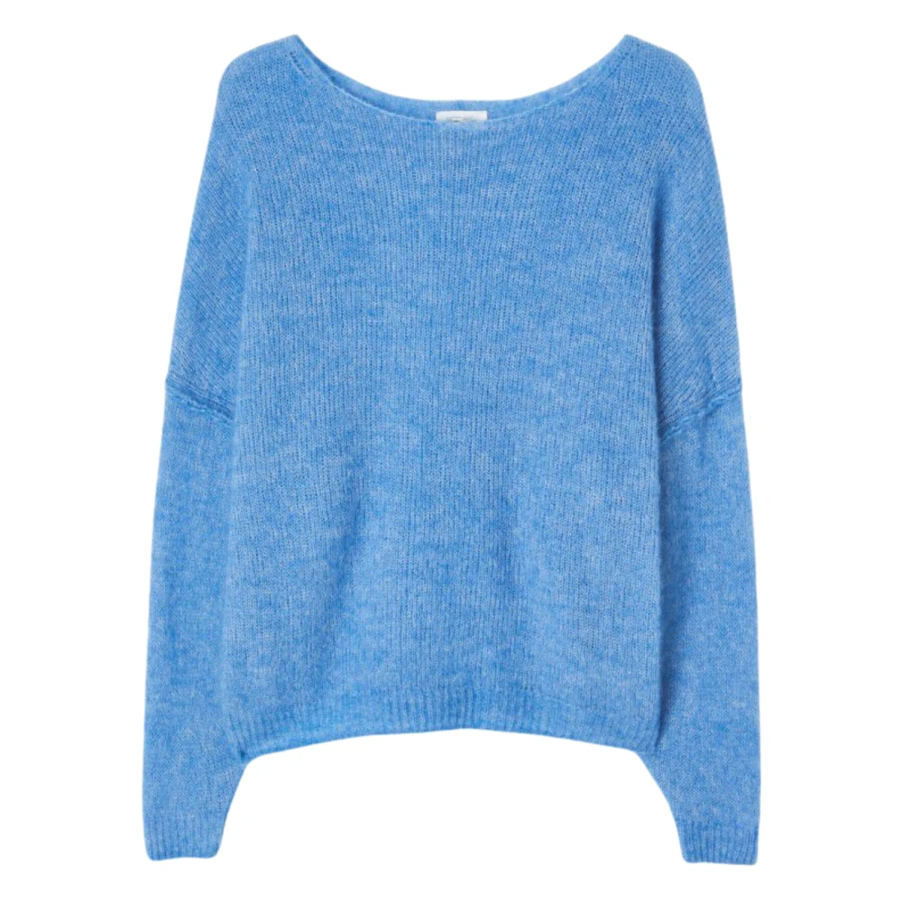 American vintage Lichtblauwe Sweater Yan18dh24 Blue Dames