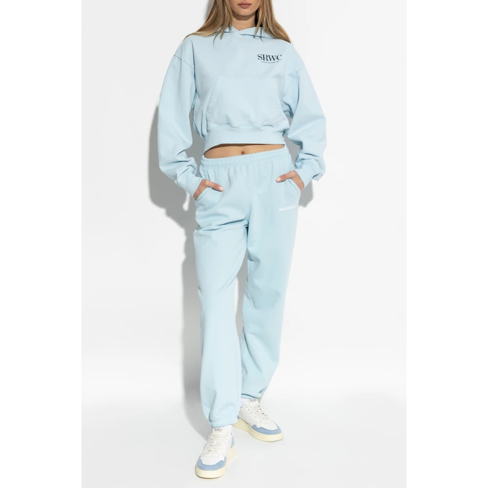 Sporty & Rich Sweatpants Blue Dames