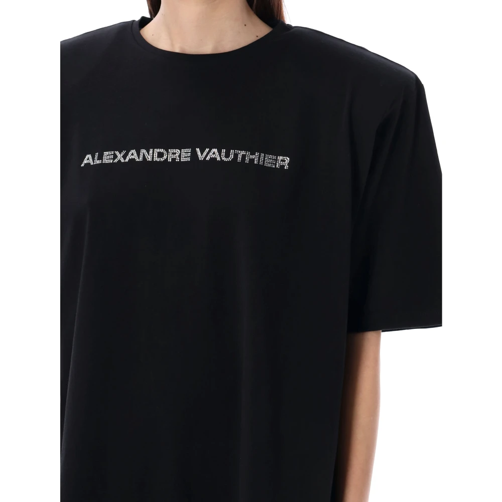 Alexandre Vauthier T-Shirts Black Dames