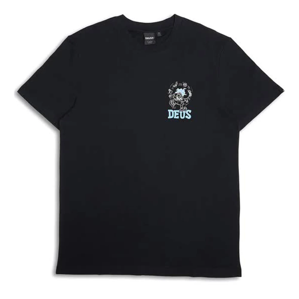 Deus Ex Machina T-Shirts Black Heren