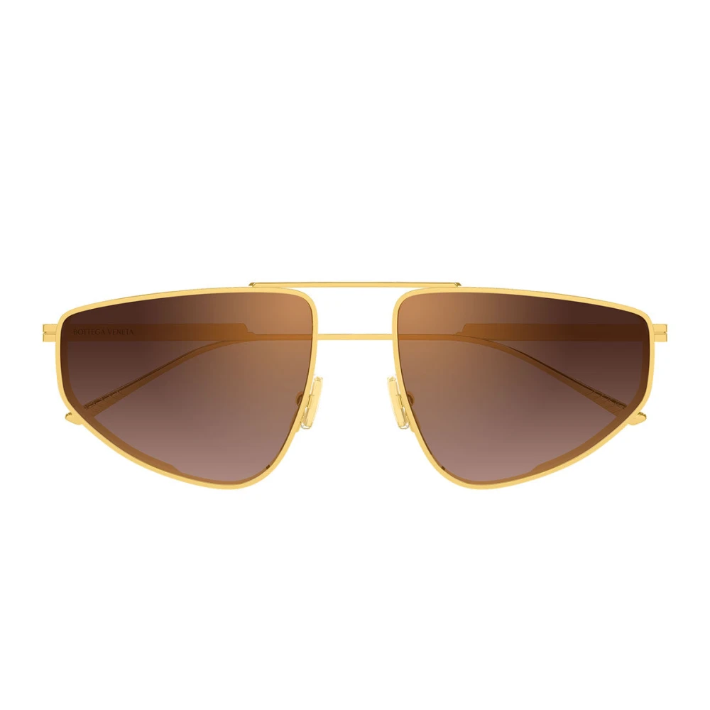 Bottega Veneta Women's Yellow Aviator Sunglasses