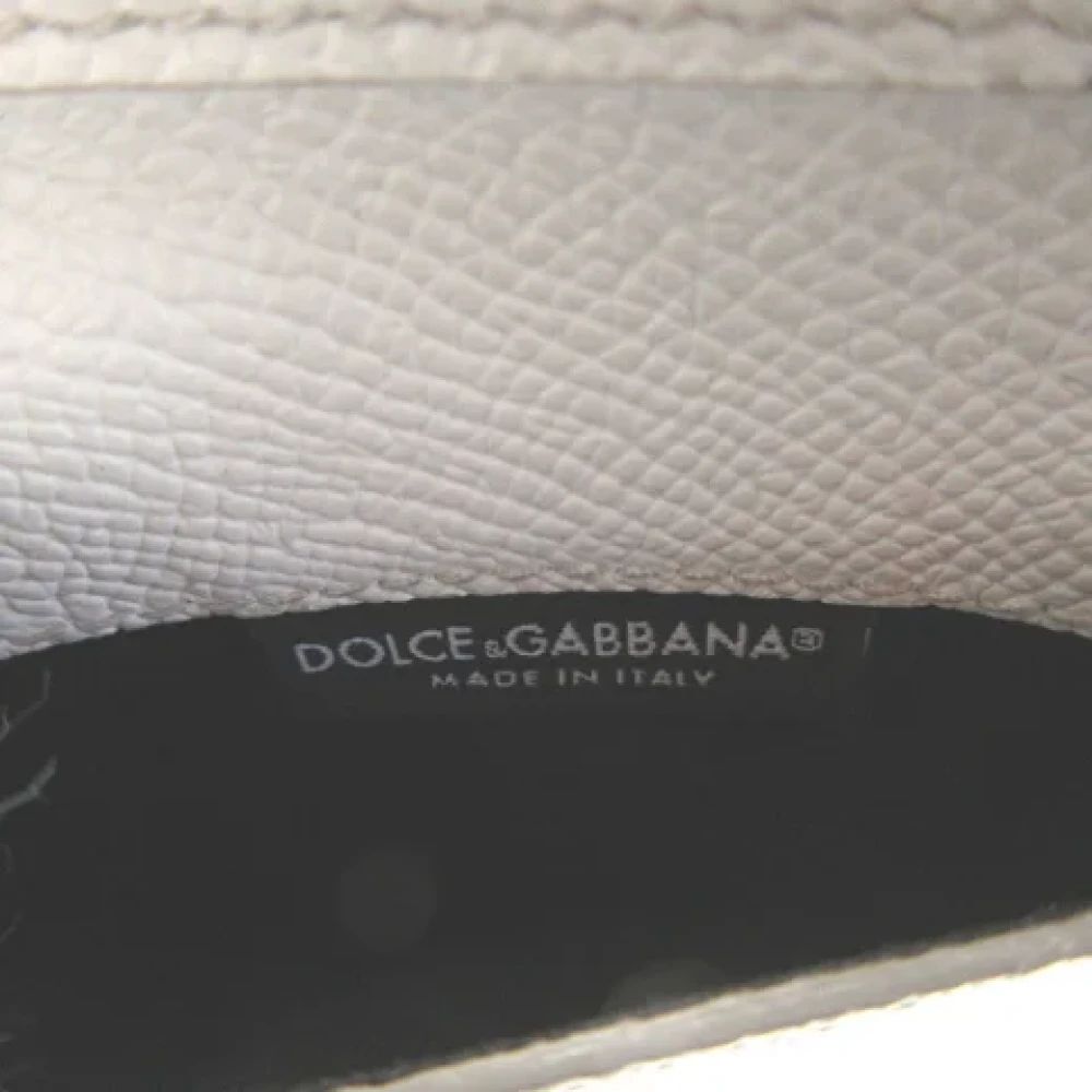 Dolce & Gabbana Pre-owned Canvas wallets White Dames