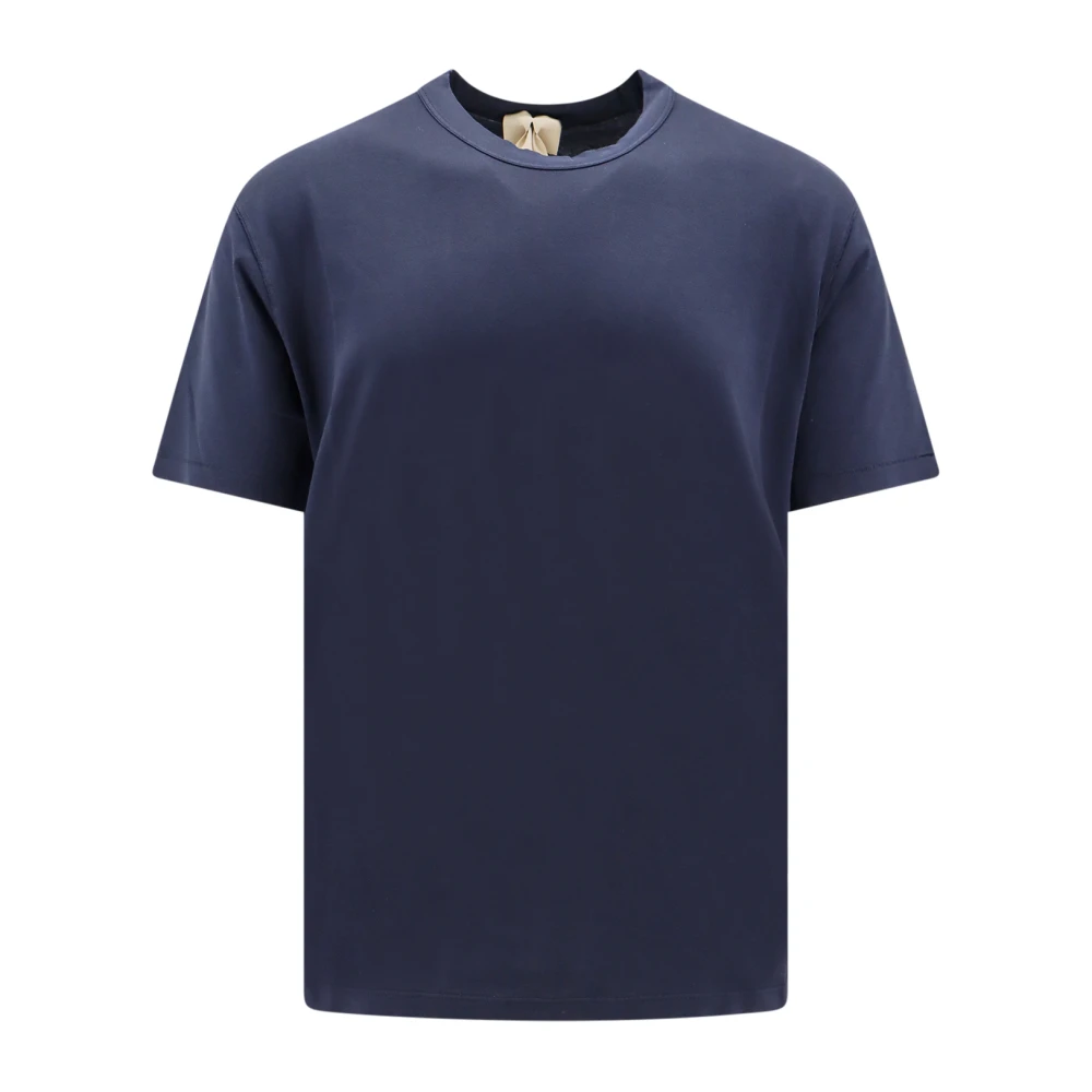 Ten C Blauwe Crew-neck T-shirt Blue Heren