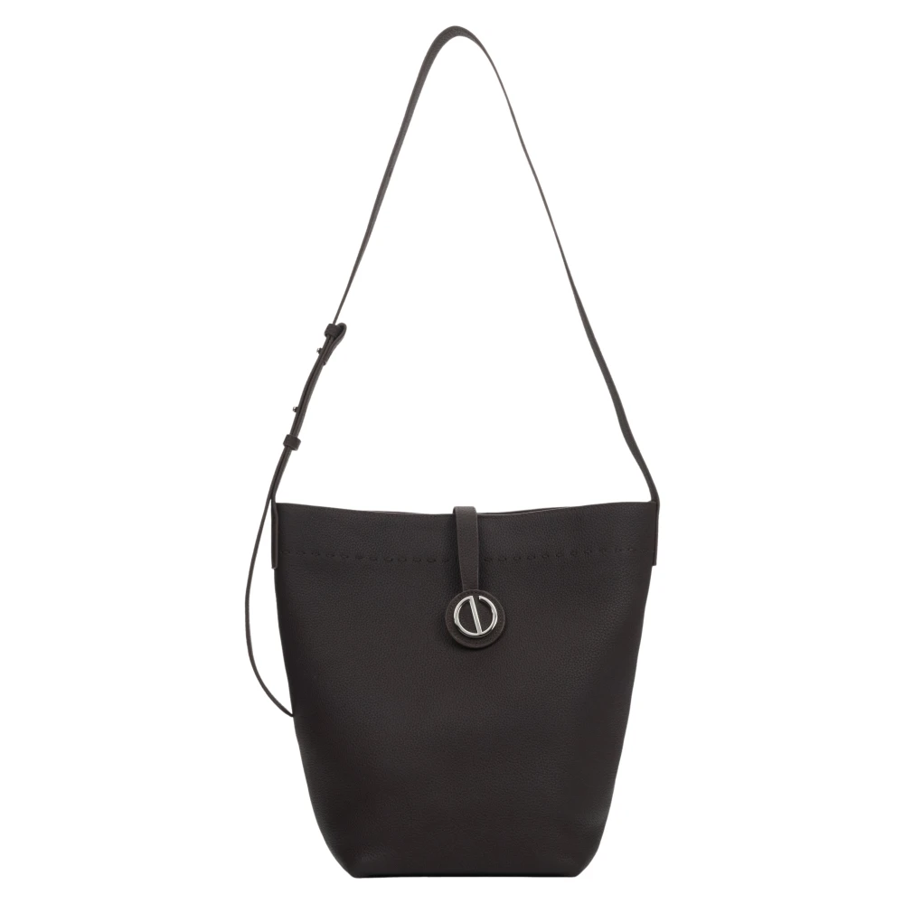 Estro Women's Brown Shoulder Bags, One Size, Bucket Bag