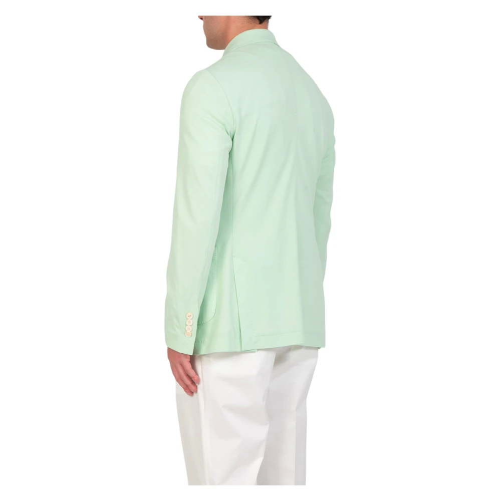 Circolo 1901 Pastel Double-Breast Blazer Green Heren