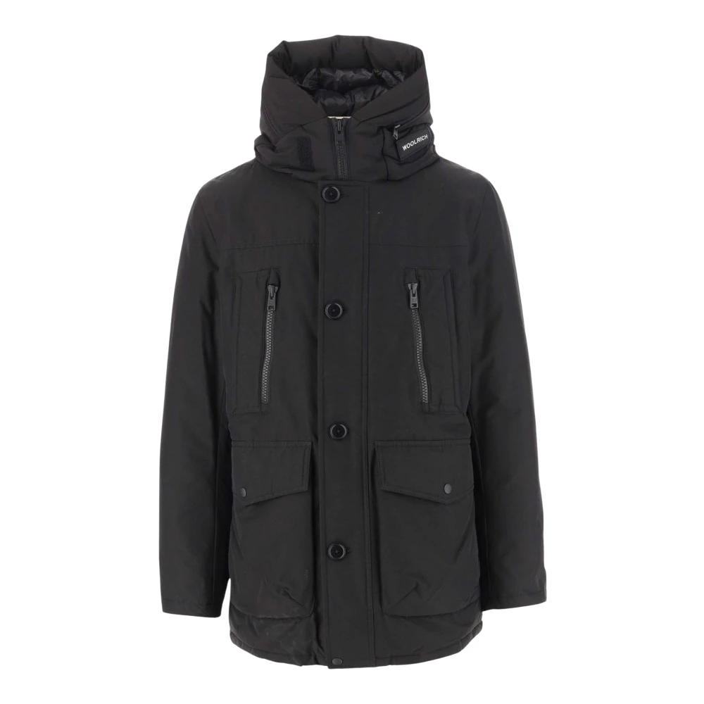 Woolrich Zwarte Urban Jas Black Heren