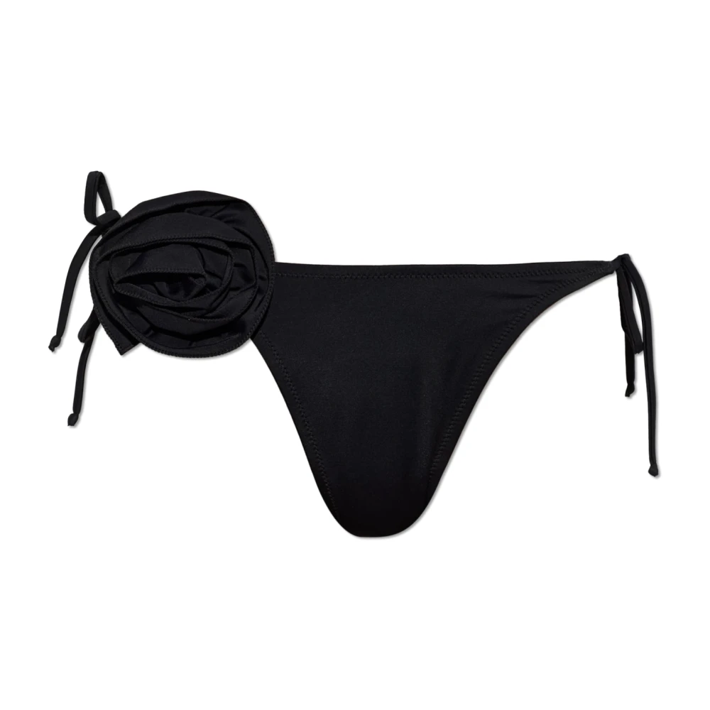 Moschino Vrouw Zwart Badmode Dames, L, Bikini Broekje