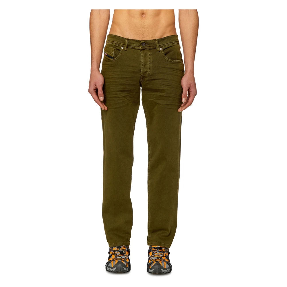 Diesel Tapered Jeans D-Finitive Green Heren