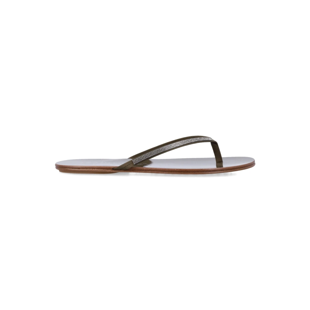 Pedro García Women's Gray Prune Sandals