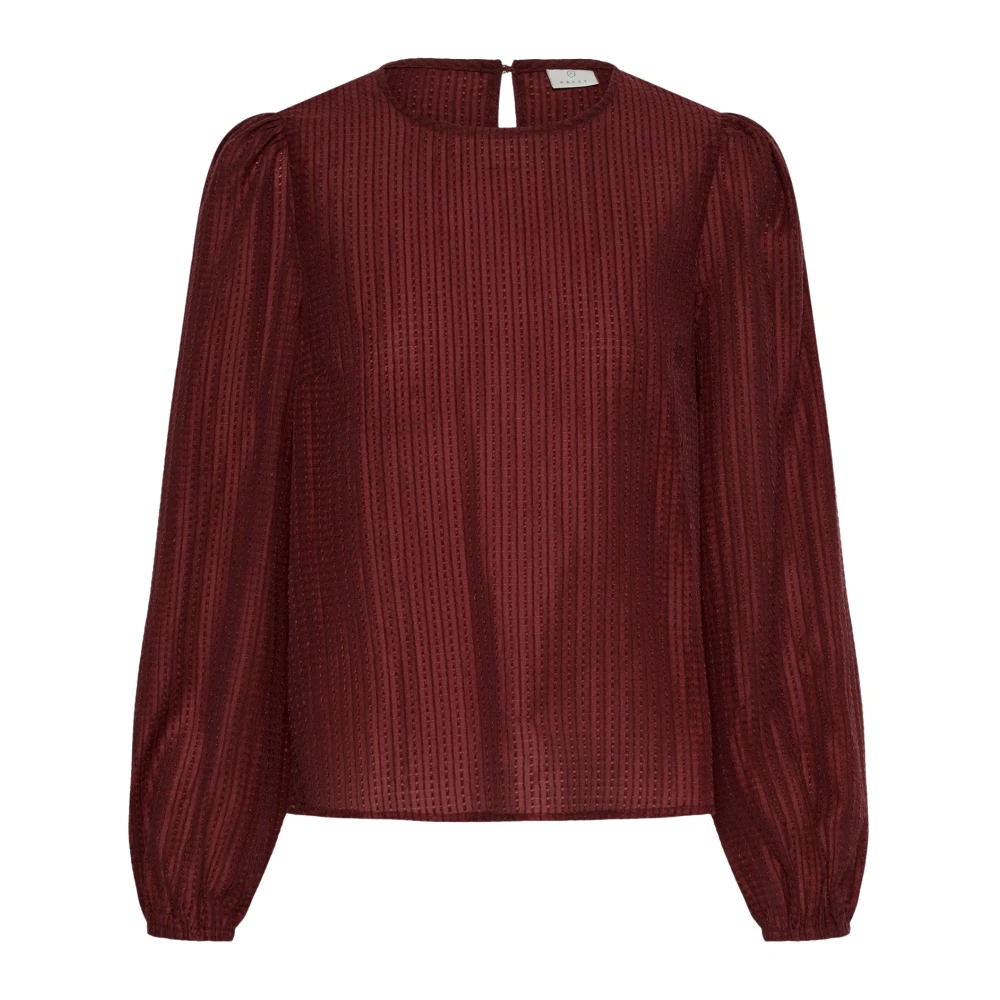 Kaffe Damen Port Langarmbluse "Kaffe Bluse Langarm Karea" von Baur - Bild 3