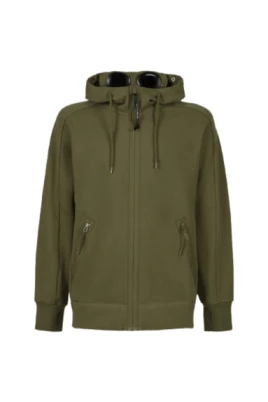 Hooded Open Sweatshirt