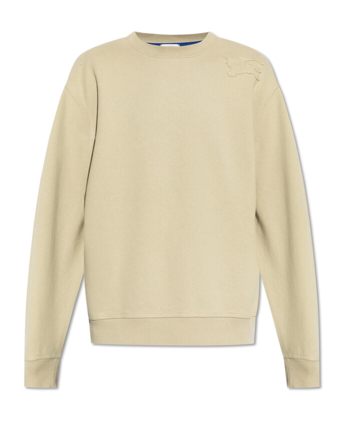 sweat-shirt-a-col-rond-motif-ekd-burberry