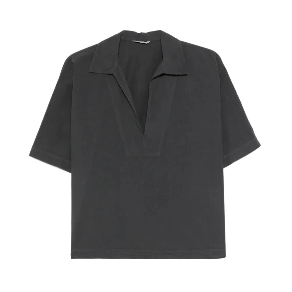 Barena Venezia Women's Gray Polo Shirts, 2XS, Clizia Top