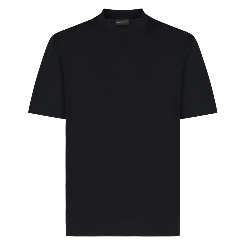 Emporio Armani Zwarte T-shirts en Polos Black Heren