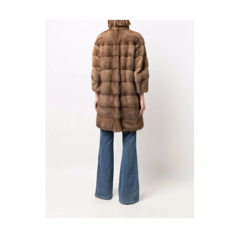 Blancha Bruine Bontjas Brown Dames