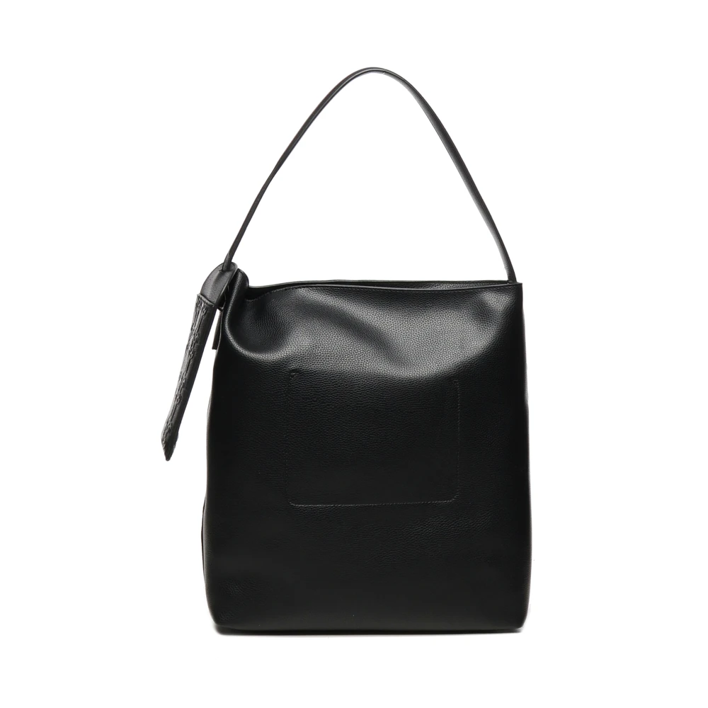 V73 Zwarte Ongevoerde Tas met Afneembare Telefoonhouder Black Dames