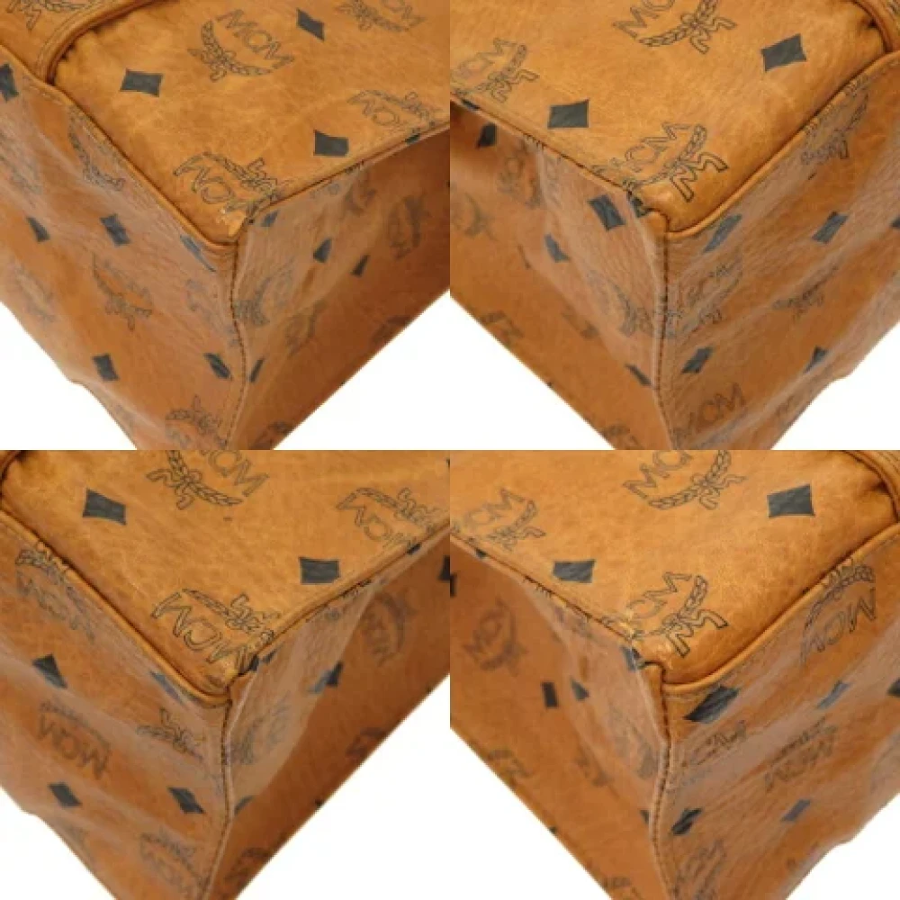 MCM Pre-owned Fabric totes Brown Dames