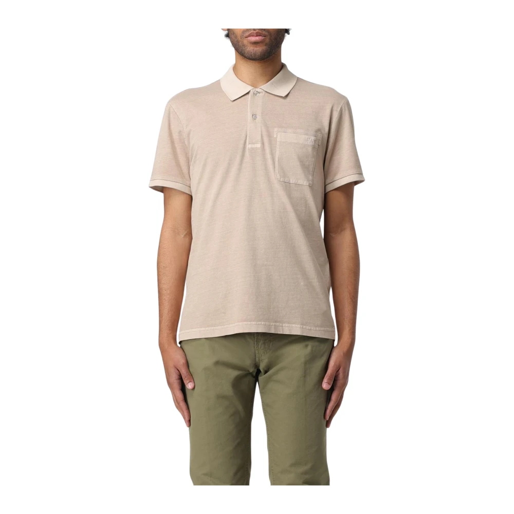 Fay - Tops > Polo Shirts - Beige - Fay - Modalova