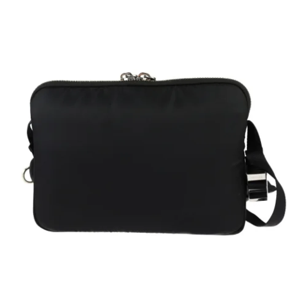 Prada Vintage Pre-owned Nylon prada-bags Black Dames