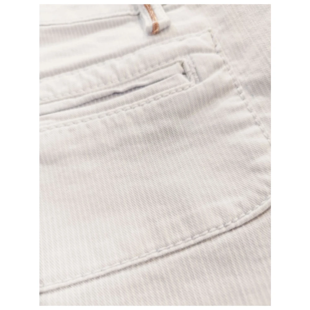 Islow Clara Gestreepte Broek White Dames
