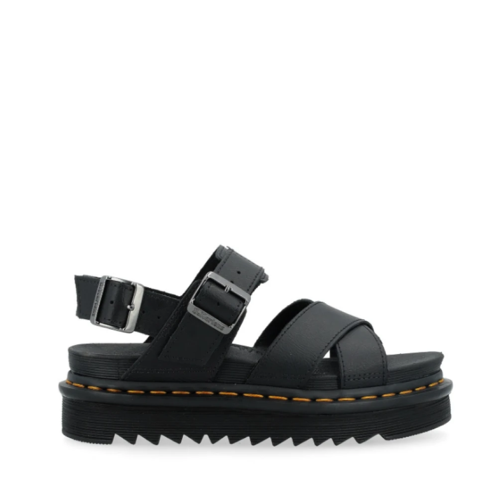 Dr. Martens Voss Ii Sandals Athena Black in Women's Size 3, Office Shoes - Image 6