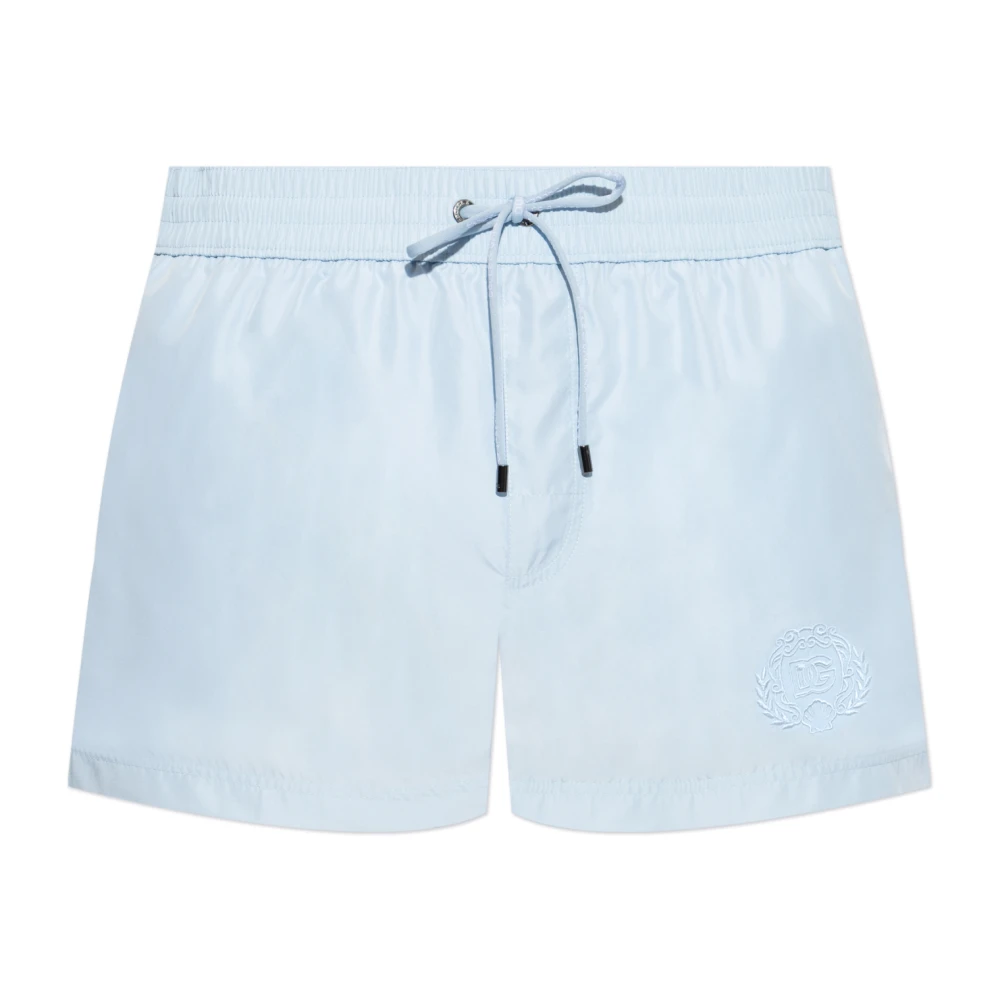 Dolce & Gabbana Mannelijk Blauw Badmode Heren, L, Zwembroek