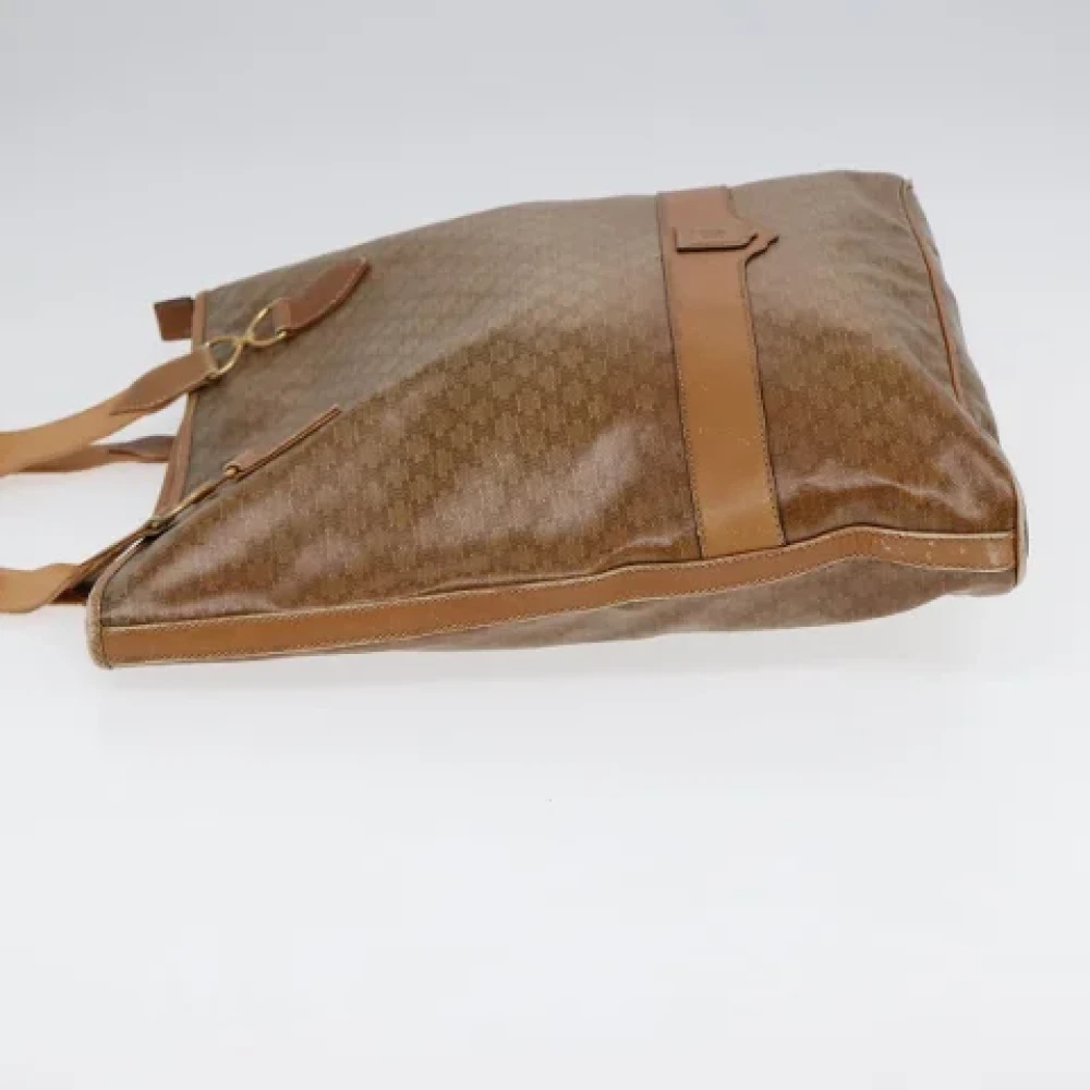 Celine Vintage Pre-owned Canvas totes Beige Dames