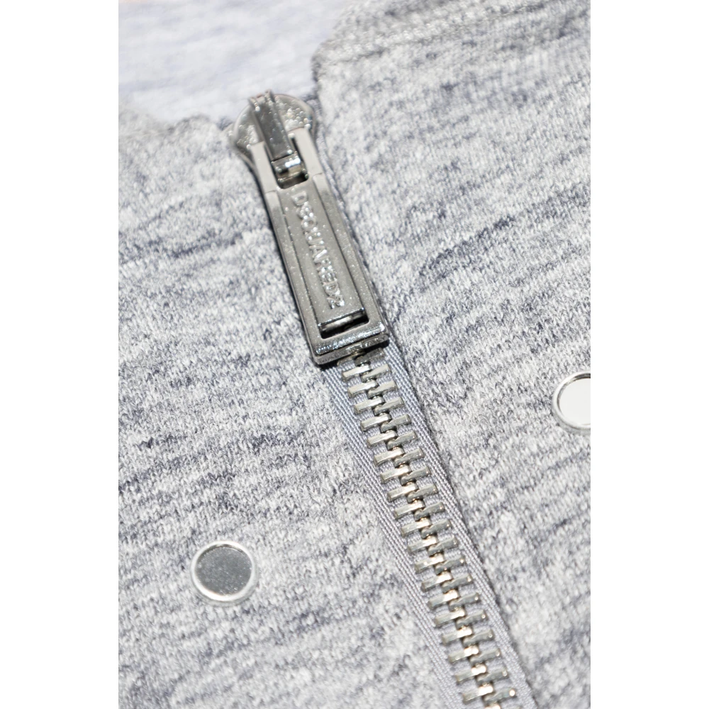 Dsquared2 Hoodie Gray Heren