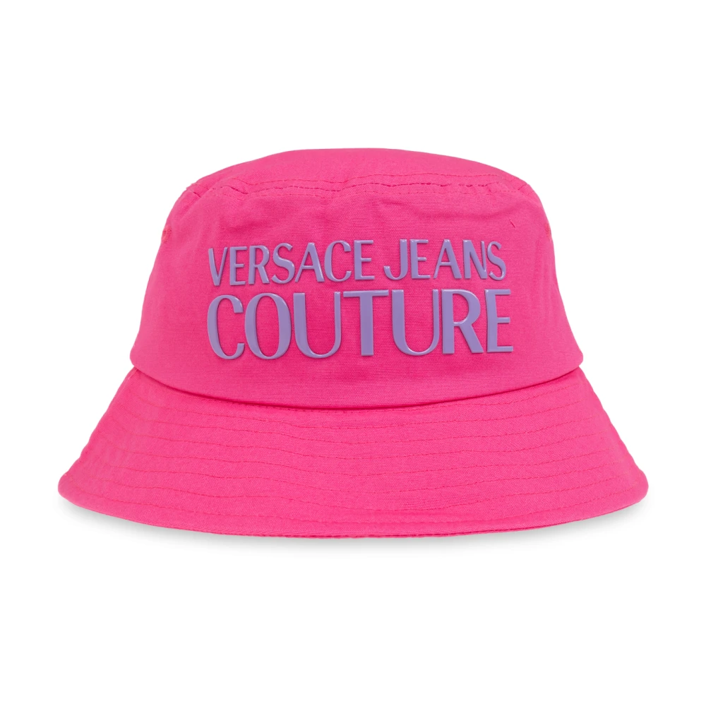 Versace Jeans Couture Emmerhoed met logo Pink Heren