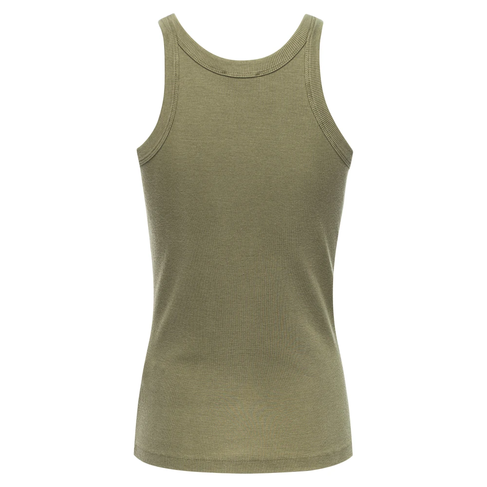 adriano goldschmied Sleeveless Tops Green Dames