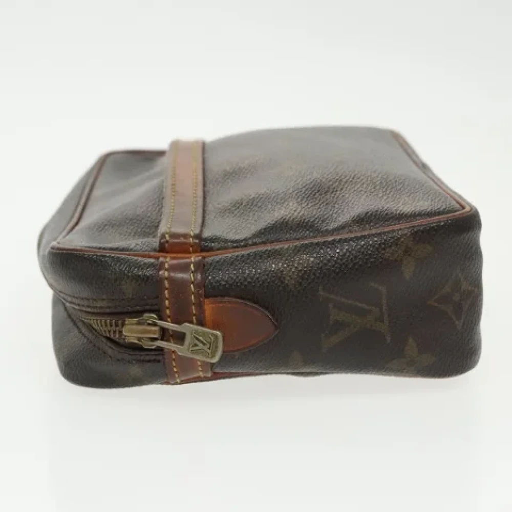 Louis Vuitton Vintage Pre-owned Canvas clutches Brown Dames