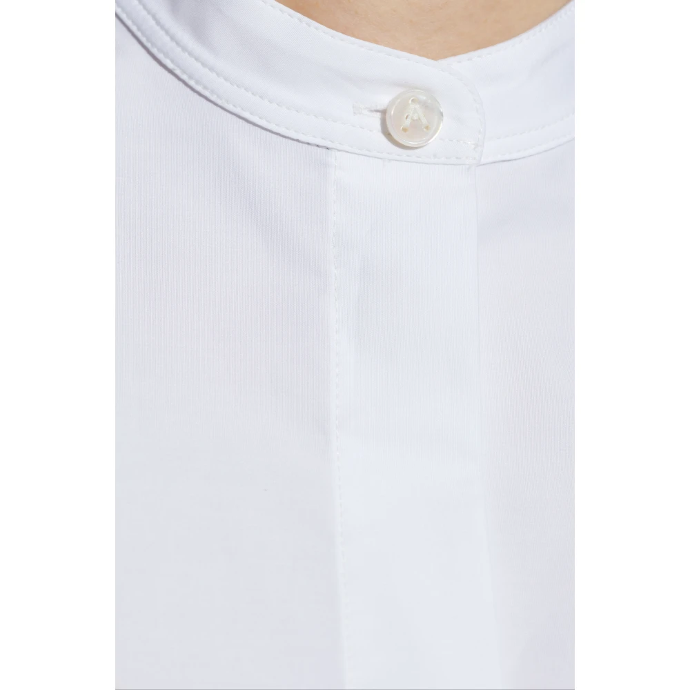 Alaïa Katoenen shirt White Dames