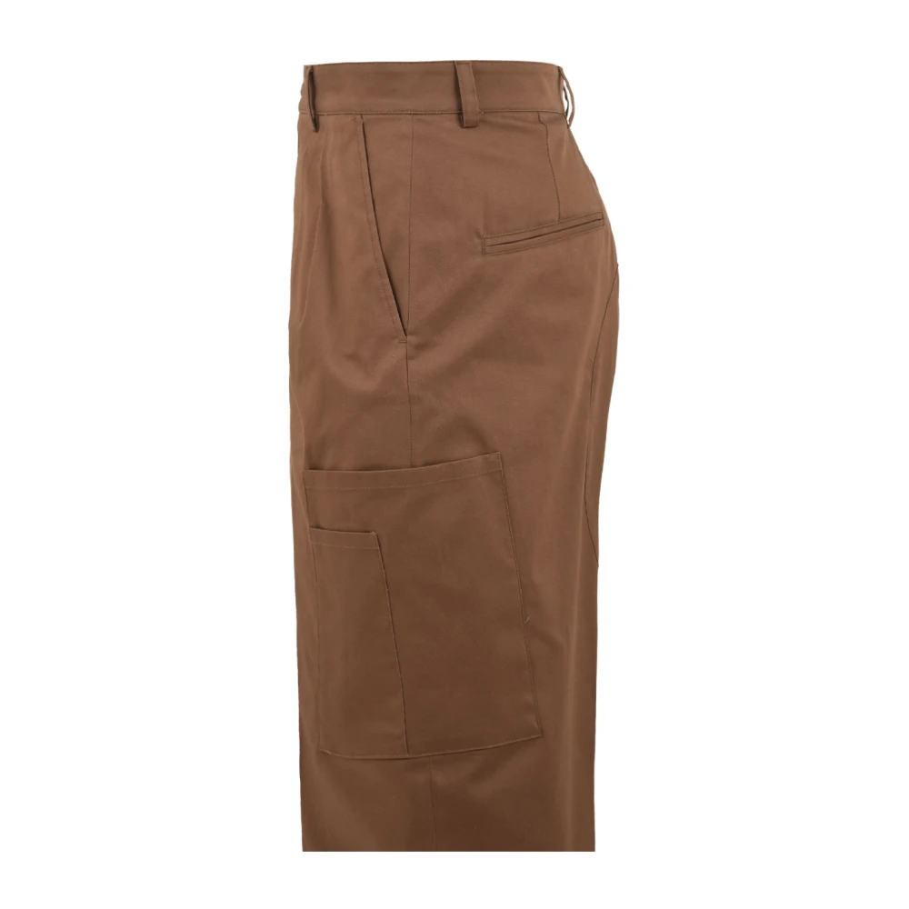 Daniele Alessandrini Bruine Broek Model P4298N11464401 Brown Heren