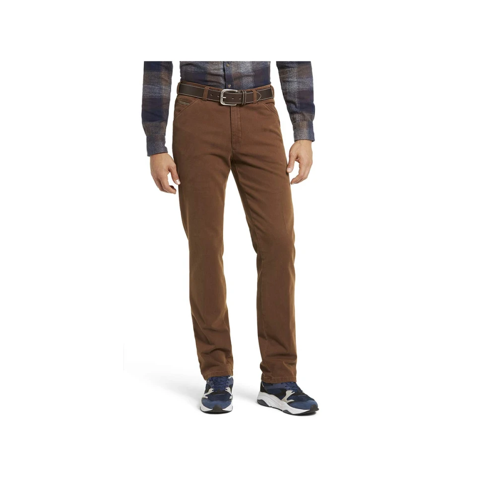 Meyer Stijlvolle Broeken & Shorts Brown Heren