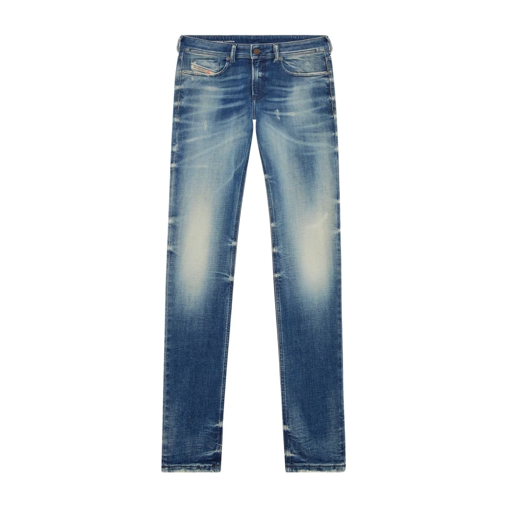 Diesel Herr Blå Jeans W29, Slim-Fit Jeans